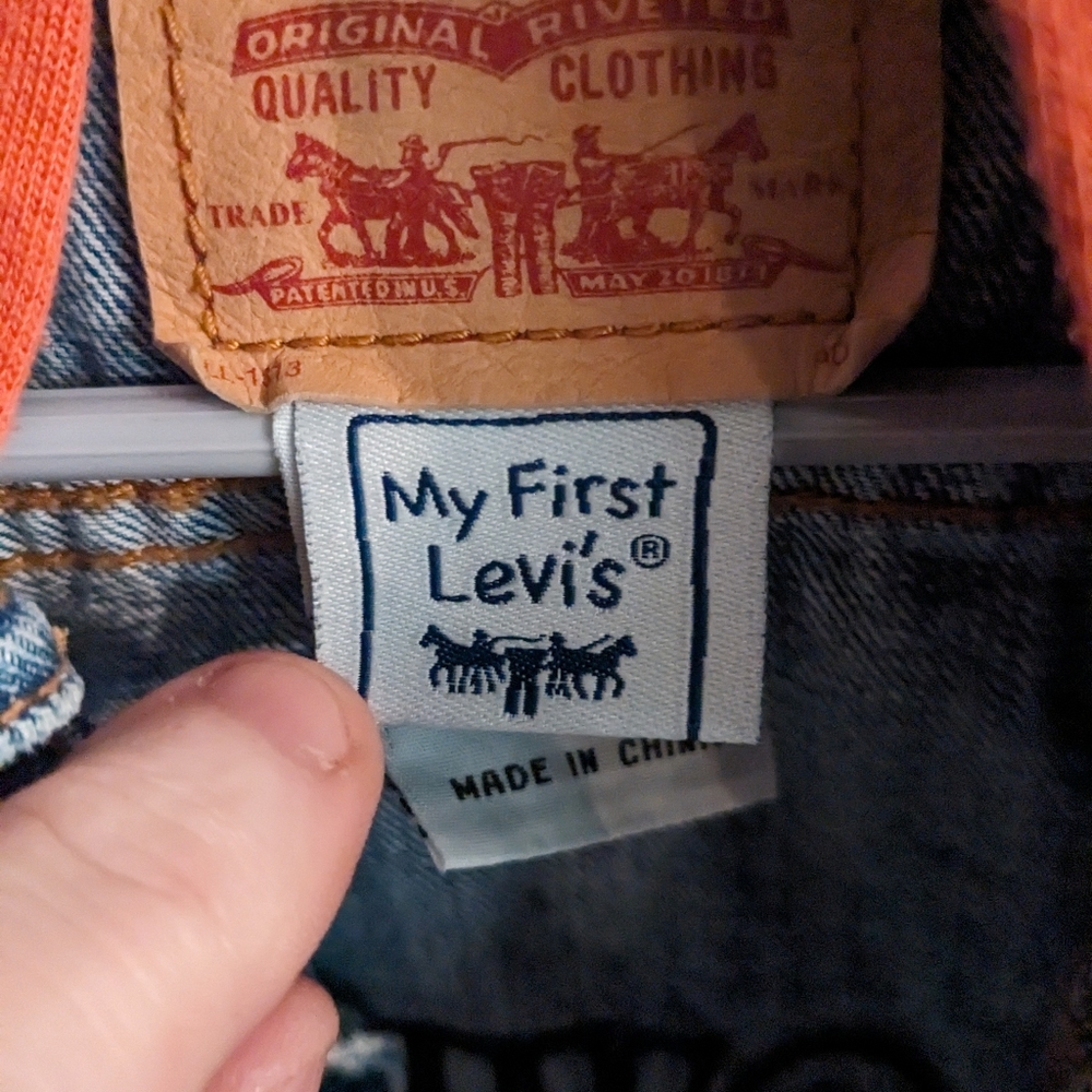 Vintage My First Levi's Jacket - Picture 4 of 6